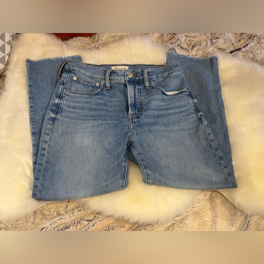 Madewell “the perfect vintage” Jean in Classic blue